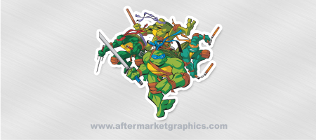 Teenage Mutant Ninja Turtles Group Sticker
